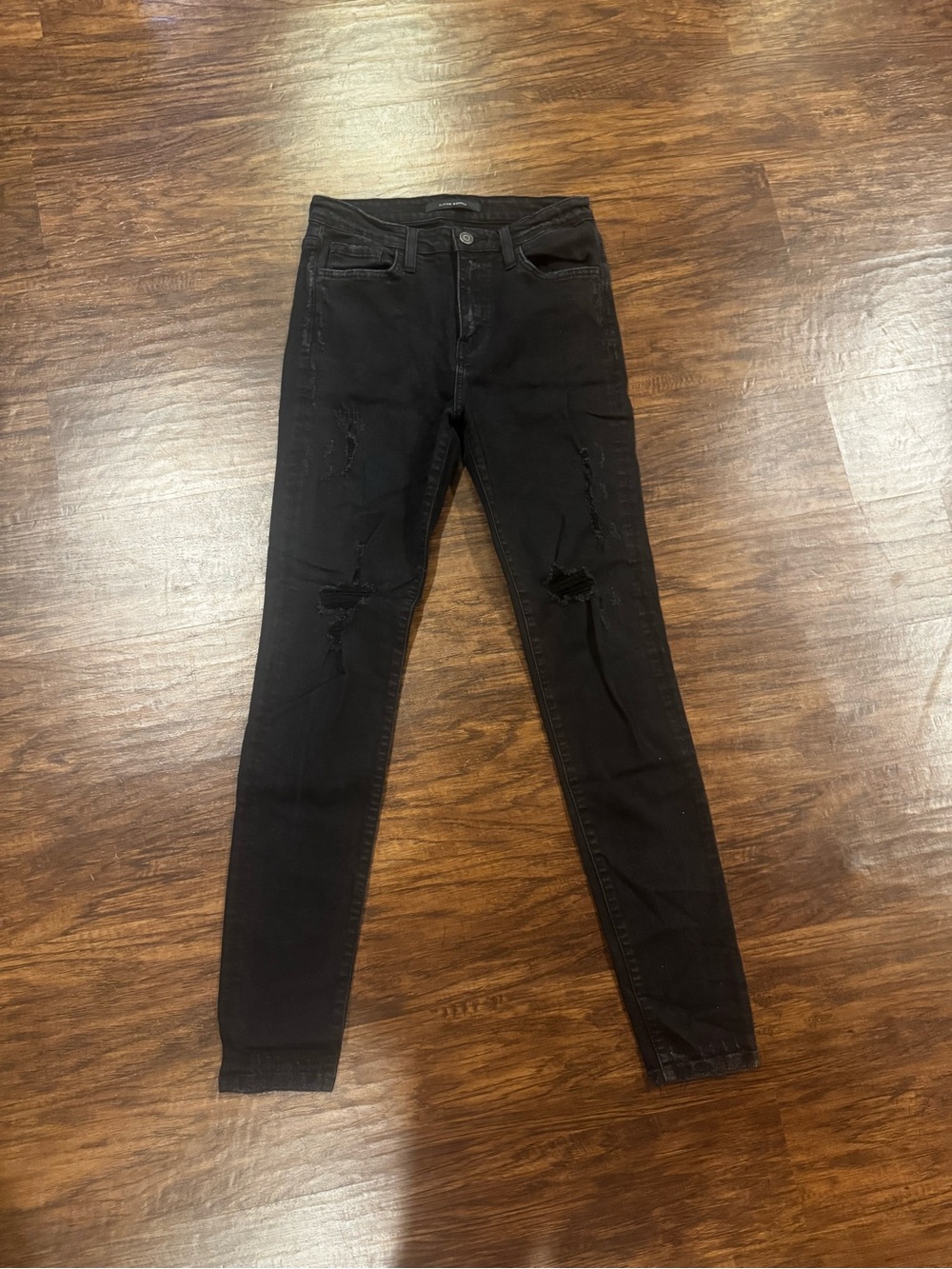 Flying Monkey Black Ripped Skinny Jeans